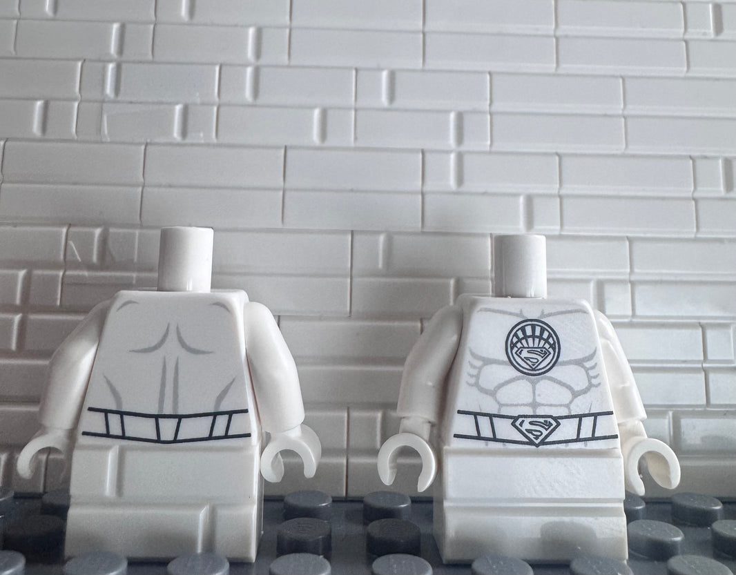 White torch big blue torso