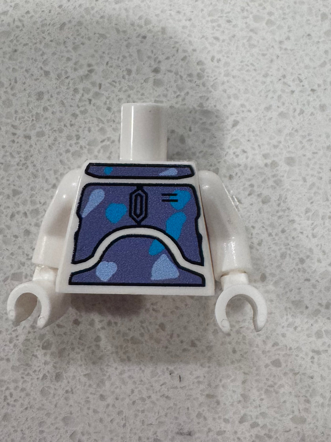 snow camo mando torso