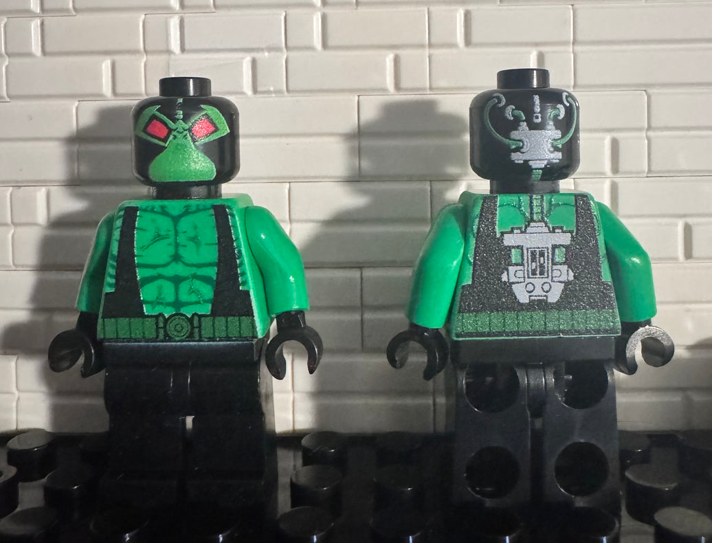 Green luchador UV
