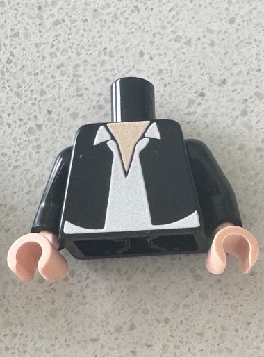 Falconer white shirt torso