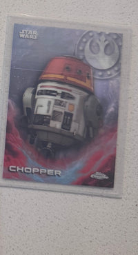 Offical Topps chrome trading cards