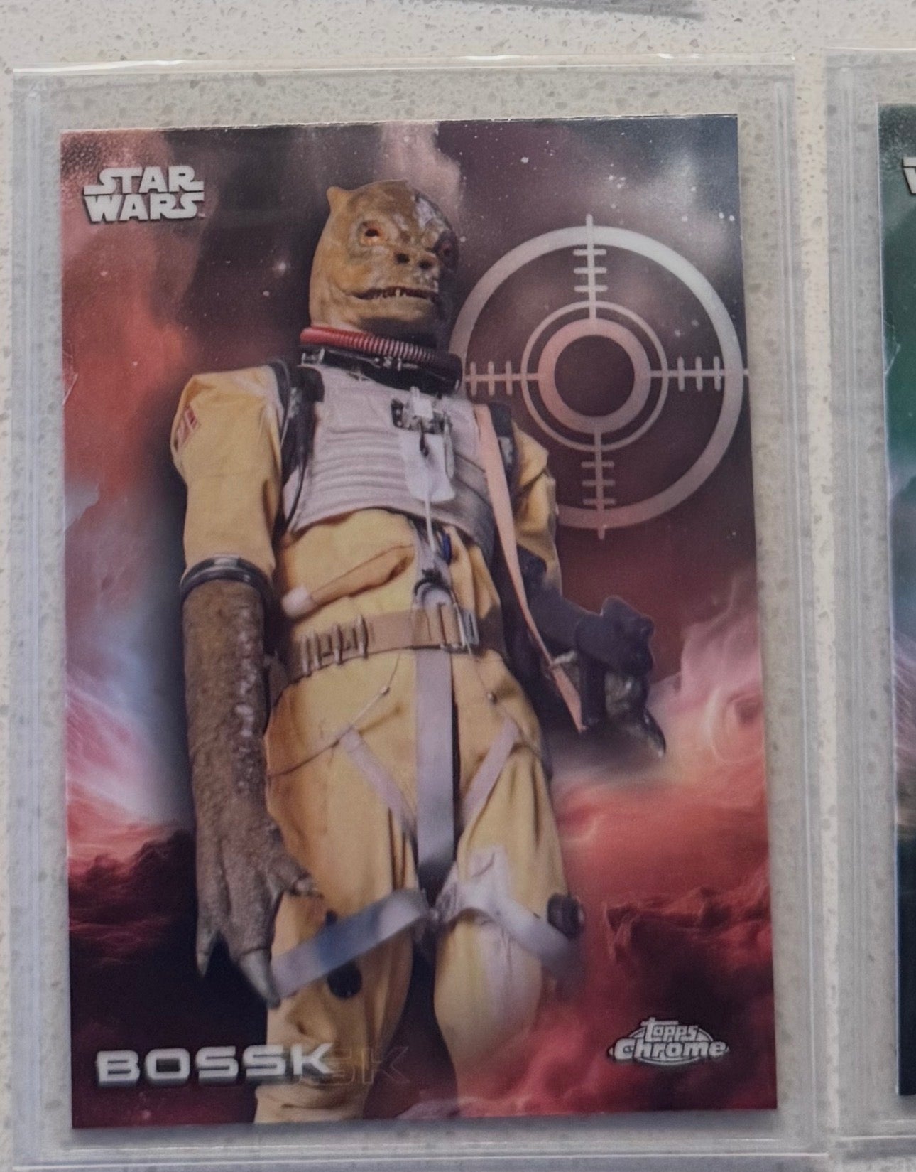 Offical Topps chrome trading cards