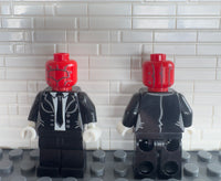 Red mask henches