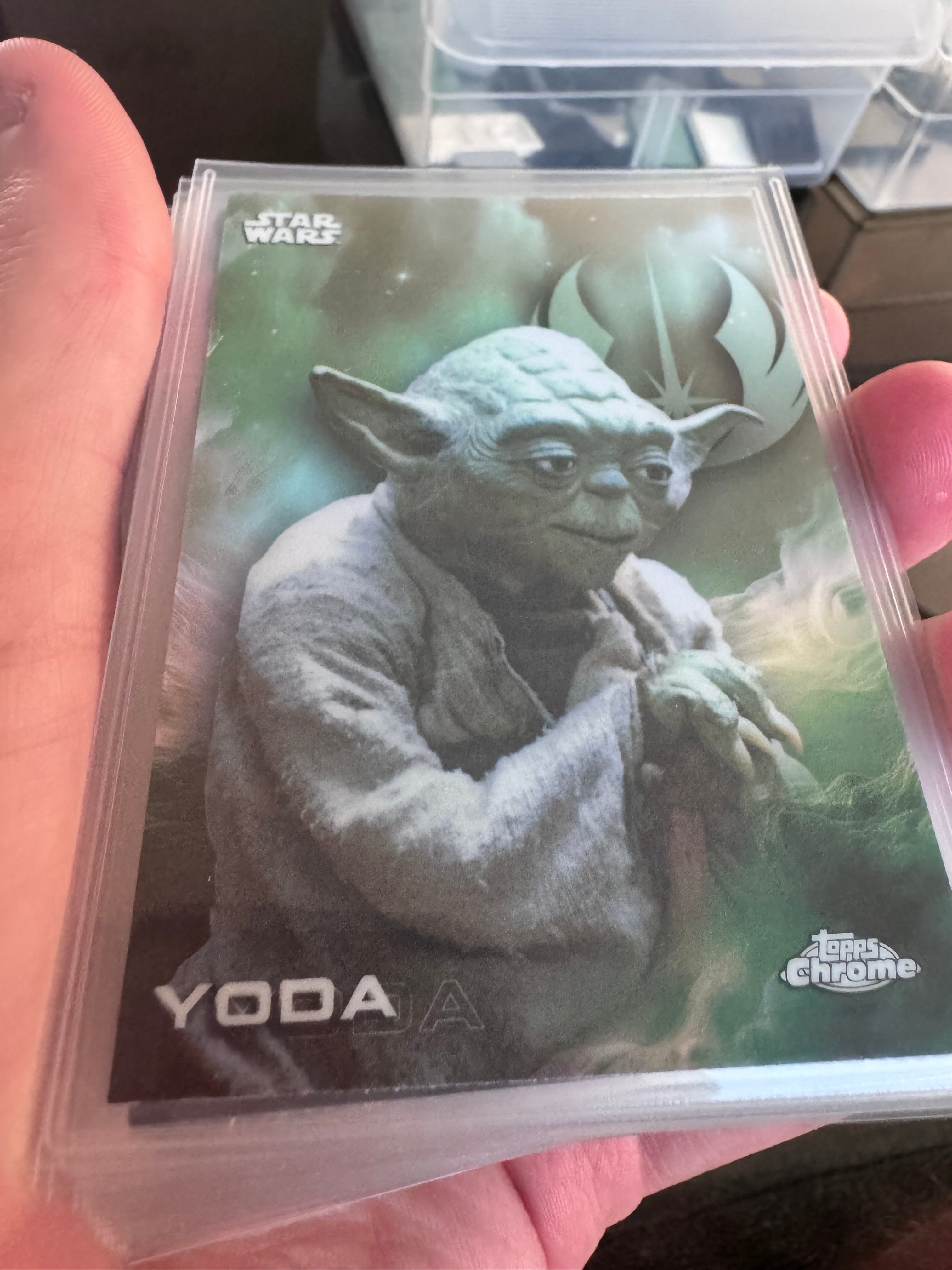 Offical Topps chrome trading cards