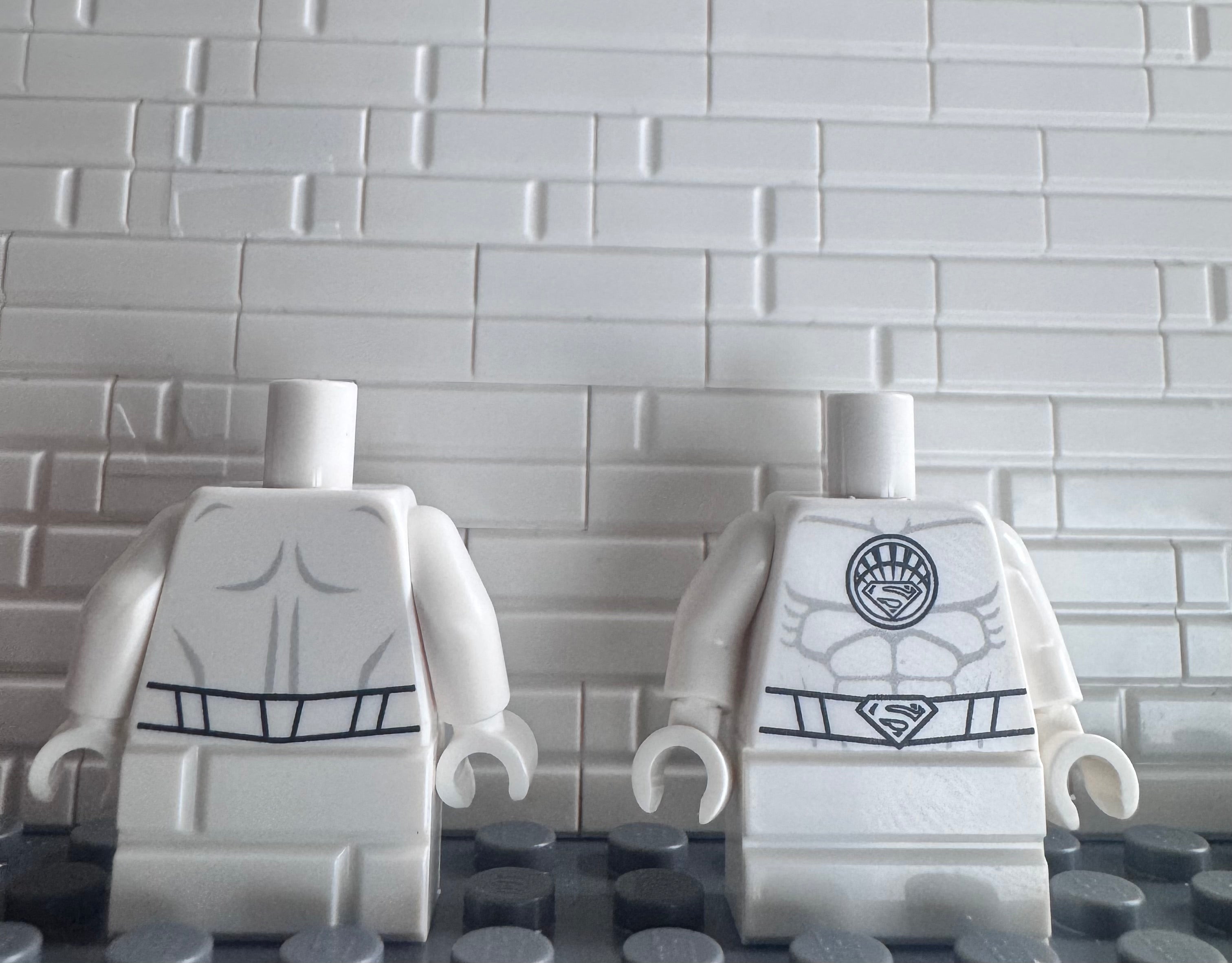 White torch big blue  torso
