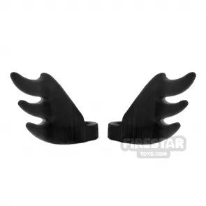 Custom 3D Printed SH Classic Vigilante Vambrace Pair Dyed BLACK