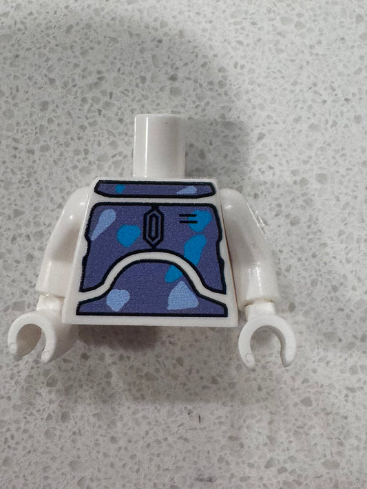 snow camo mando torso