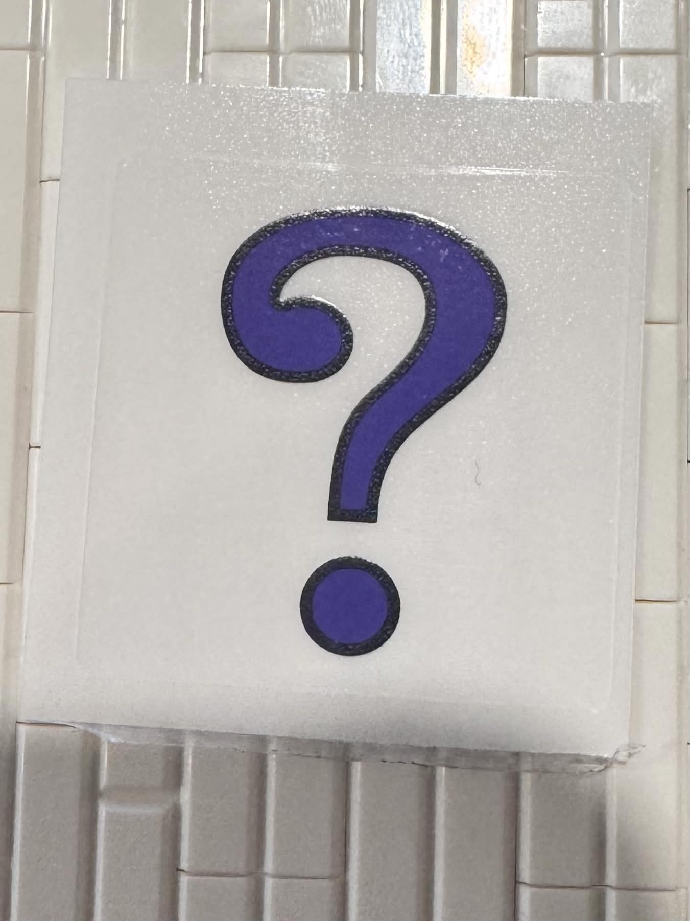 ? stickers (dark purple)