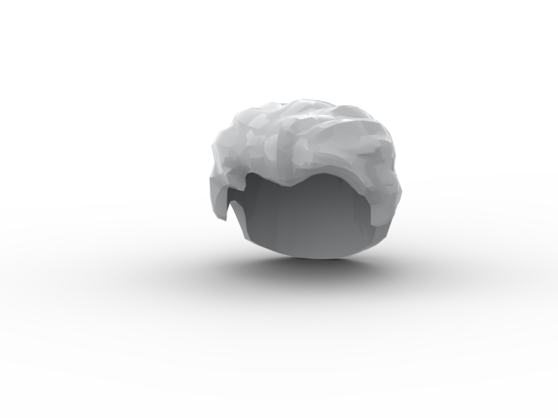 Classic wavy hair RESIN