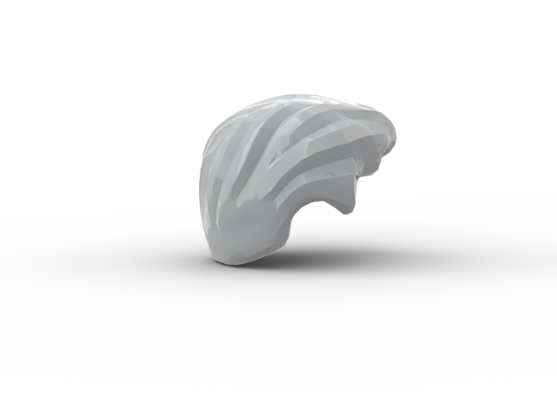 Classic wavy hair RESIN