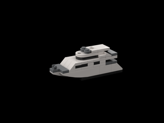 LB3 White Micro Boat